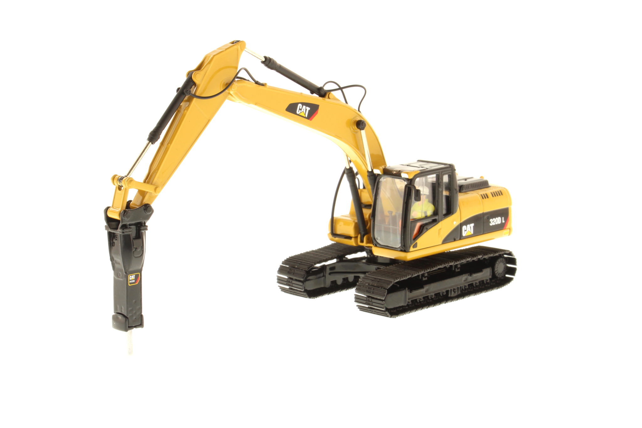 Cat 320D L Hydraulic Excavator with Hammer - 1:50